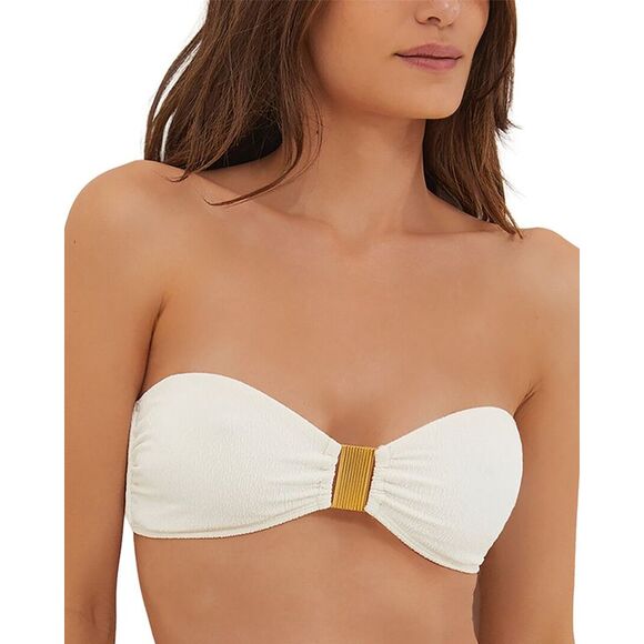 ViX Other - Vix Womens  Firenze Becky Bandeau Top, White